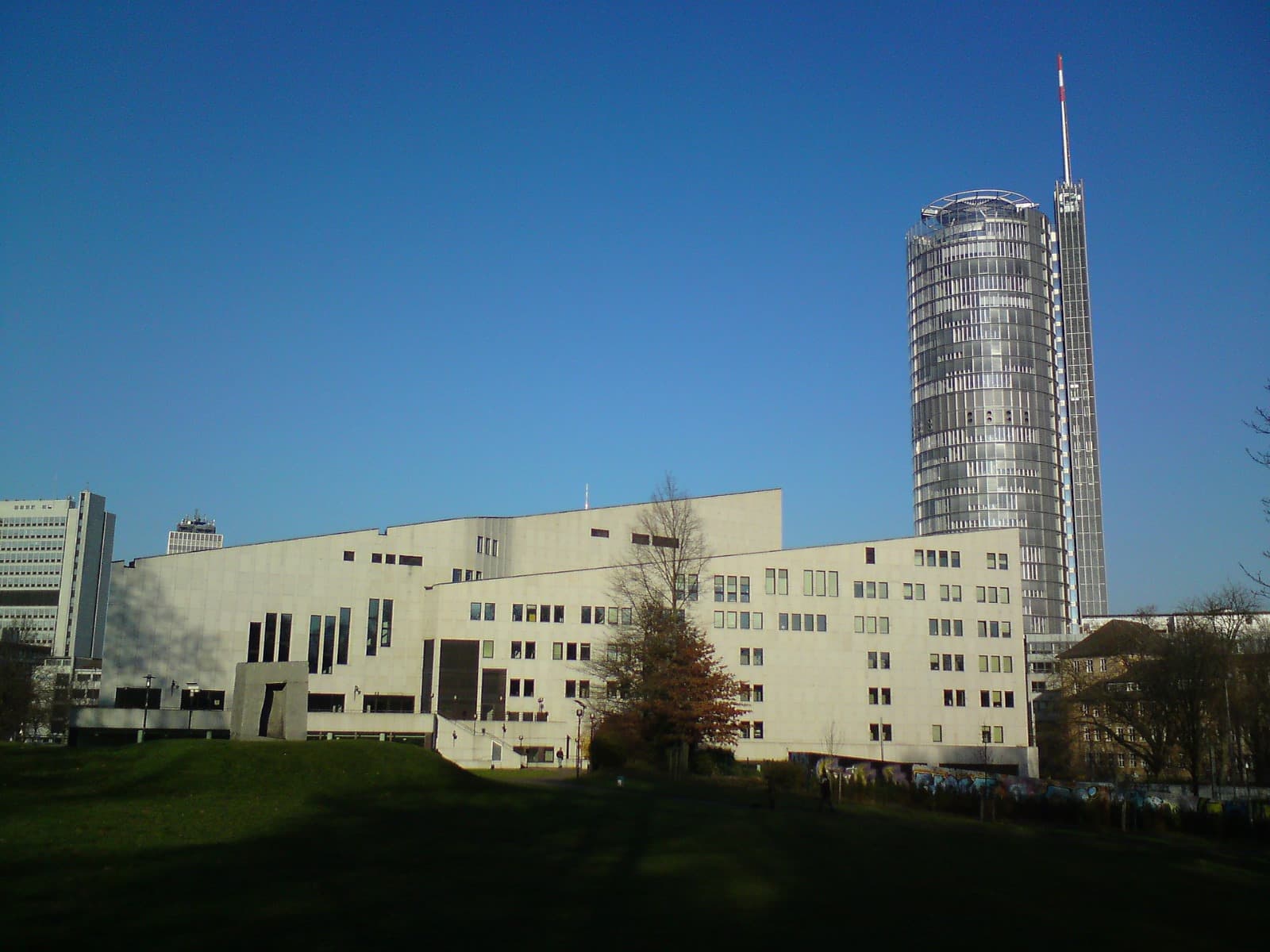 Essen Skyline Hintergrund - Stöber Schlüsseldienst Servicegebiet